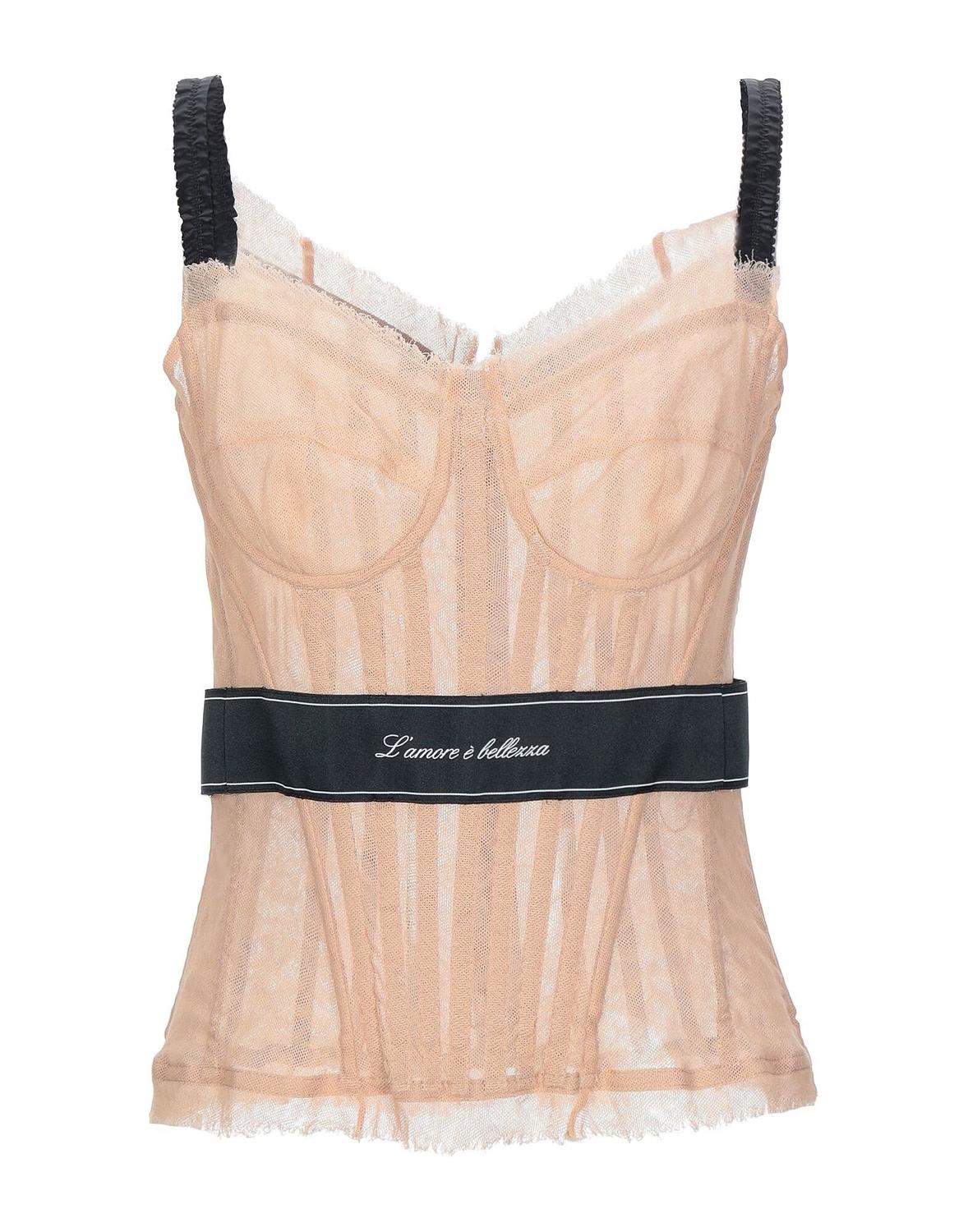 Топ Dolce&Gabbana, бледно-розовый
Топ Dolce&Gabbana, бледно-розовый