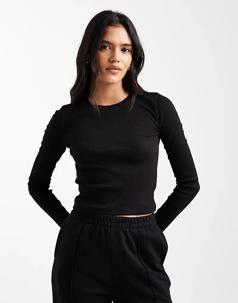 Лонгслив Brave Soul из хлопка с длинными рукавами черного цвета
Лонгслив Brave Soul из хлопка с длинными рукавами черного цвета