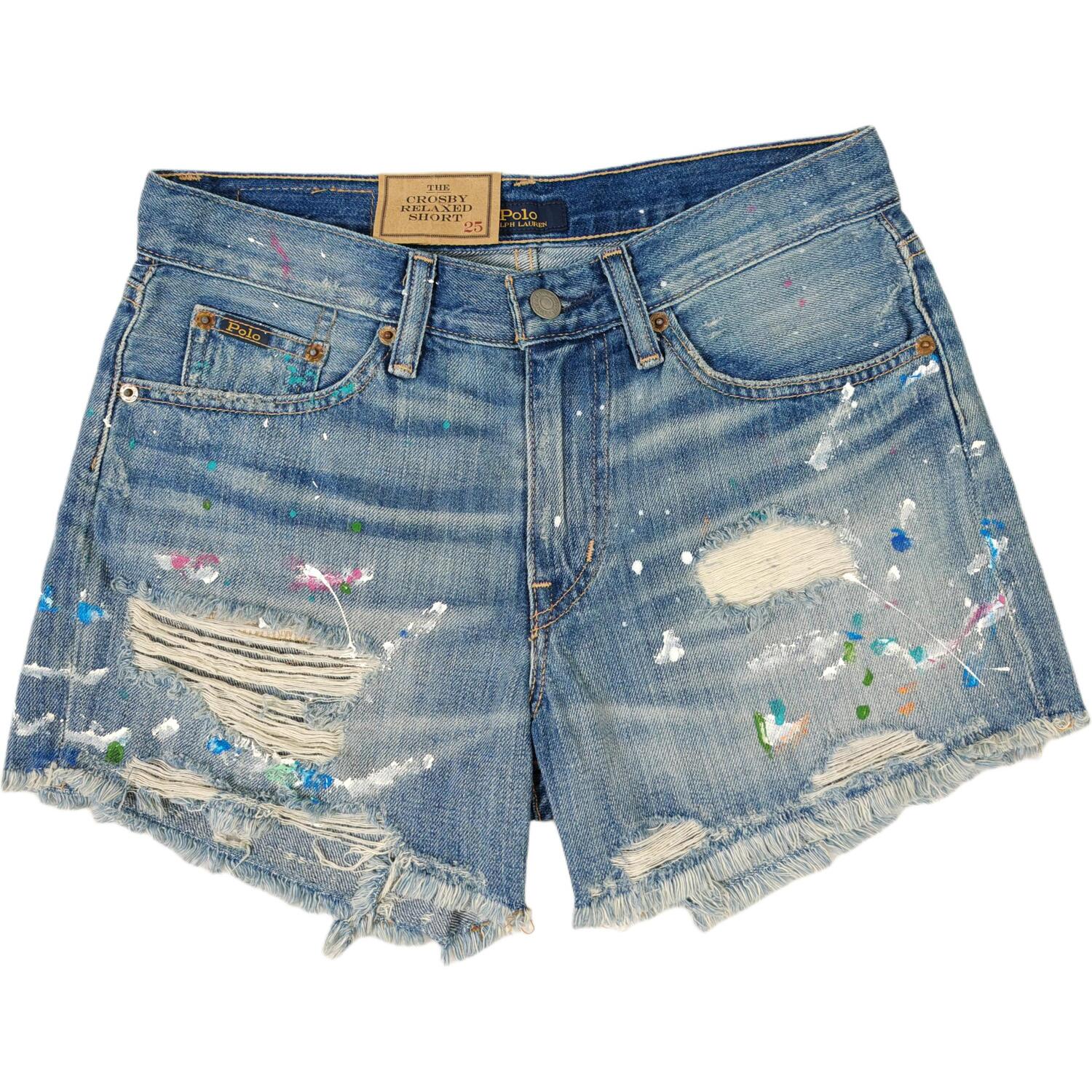 Джинсовые шорты женские Polo Ralph Lauren, синий
Джинсовые шорты женские Polo Ralph Lauren, синий