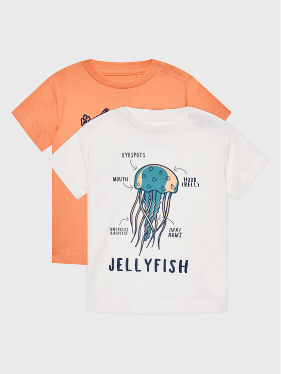 Комплект из 2 футболок стандартного кроя Zippy, мультиколор
Комплект из 2 футболок стандартного кроя Zippy, мультиколор