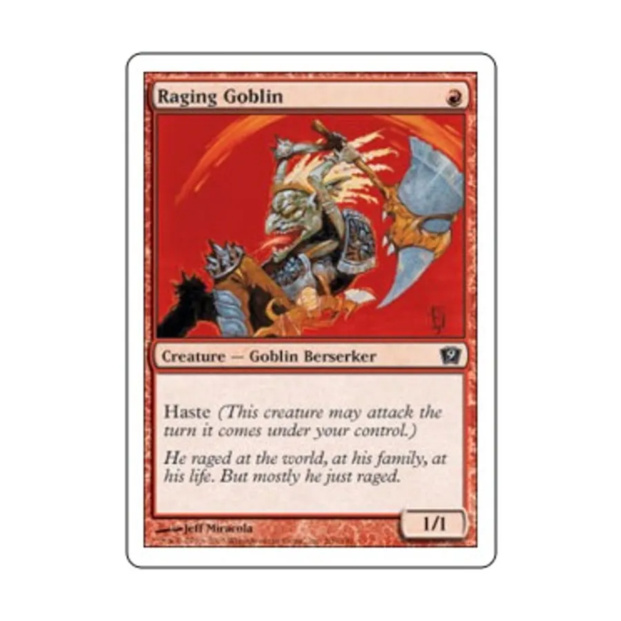 CCG Бешеный гоблин (клавиша C), MTG - 9th Edition
CCG Бешеный гоблин (клавиша C), MTG - 9th Edition