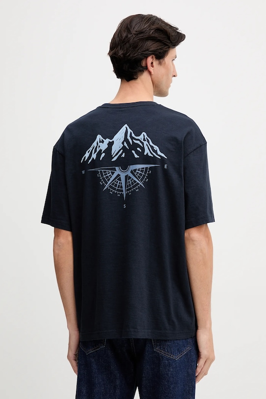 Хлопковая футболка Boss Orange, темно-синий
Хлопковая футболка Boss Orange, темно-синий