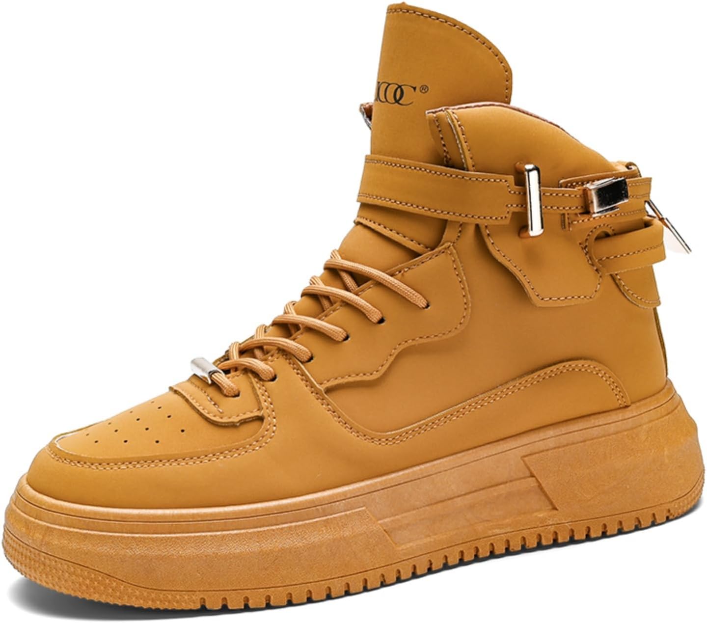 Мужские кеды с высоким верхом на шнуровке Houdbdol, бежевый
Мужские кеды с высоким верхом на шнуровке Houdbdol, бежевый