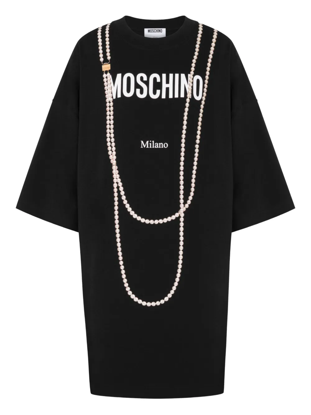 Мини-платье с логотипом Moschino, черный
Мини-платье с логотипом Moschino, черный
