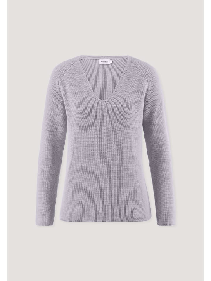 Вязаный свитер пастельно-лавандового цвета Hessnatur
Вязаный свитер пастельно-лавандового цвета Hessnatur