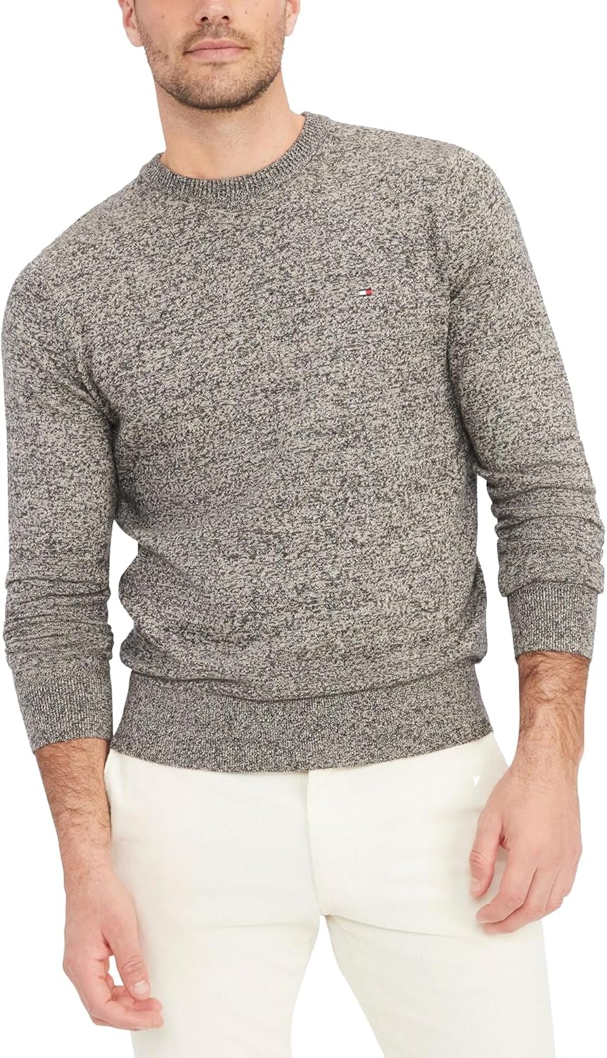 Мужской однотонный трикотажный свитер Tommy Hilfiger, Black
Мужской однотонный трикотажный свитер Tommy Hilfiger, Black