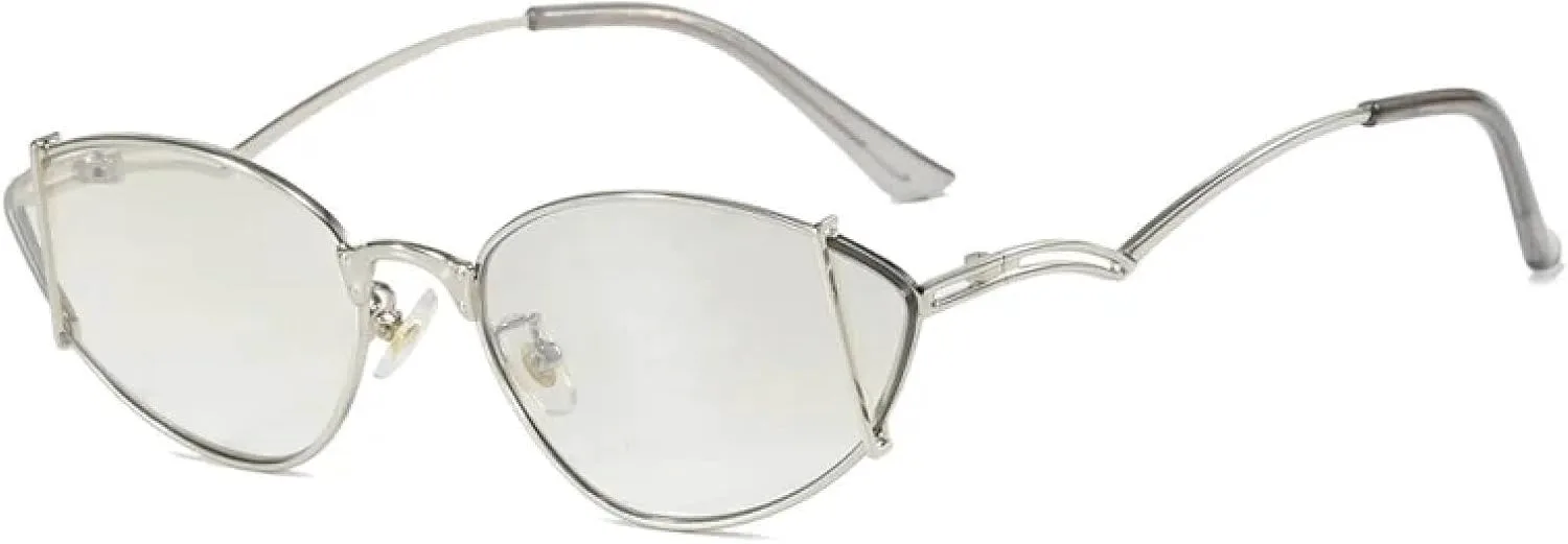 Модные солнцезащитные очки для женщин и мужчин в оправе «кошачий глаз», качественные ретро-очки с металлическим корпусом, защита от УФ-излучения UV400 VVTWSSW, Silver
Модные солнцезащитные очки для женщин и мужчин в оправе «кошачий глаз», качественные ретро-очки с металлическим корпусом, защита от УФ-излучения UV400 VVTWSSW, Silver