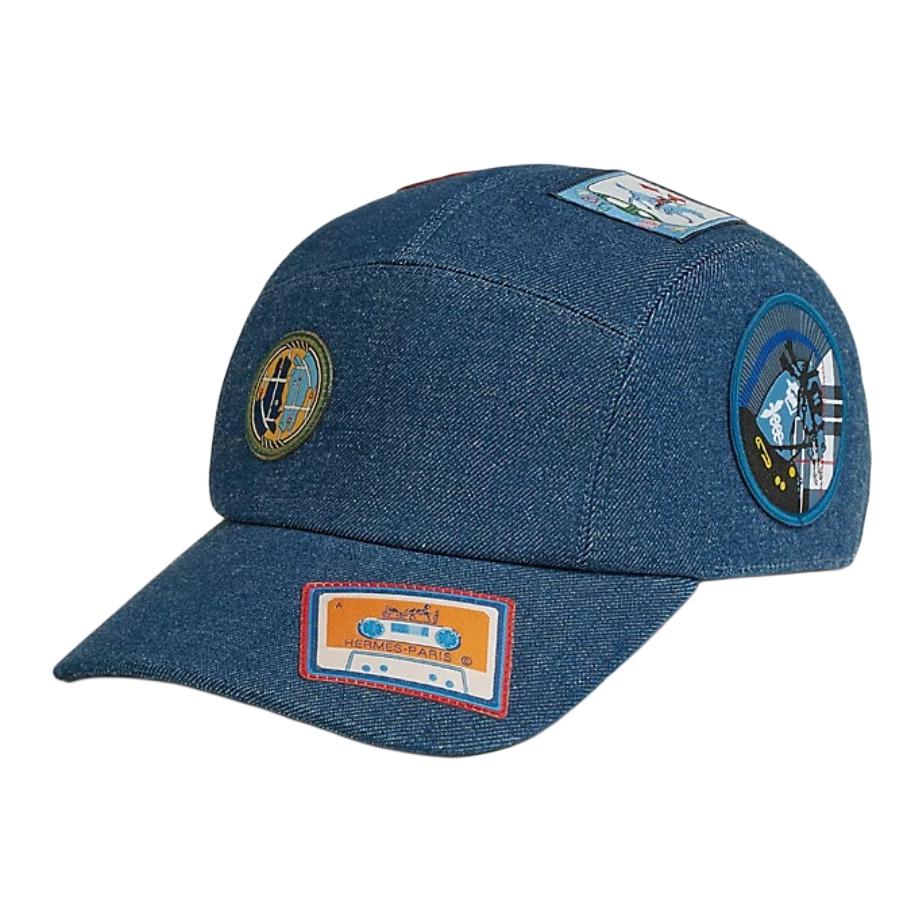 HERMES Хлопковая бейсболка мужская синяя, Blue
HERMES Хлопковая бейсболка мужская синяя, Blue