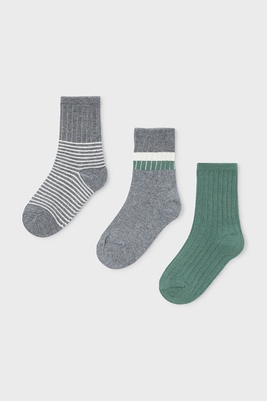 3 пары детских носков Mayoral, зеленый
3 пары детских носков Mayoral, зеленый