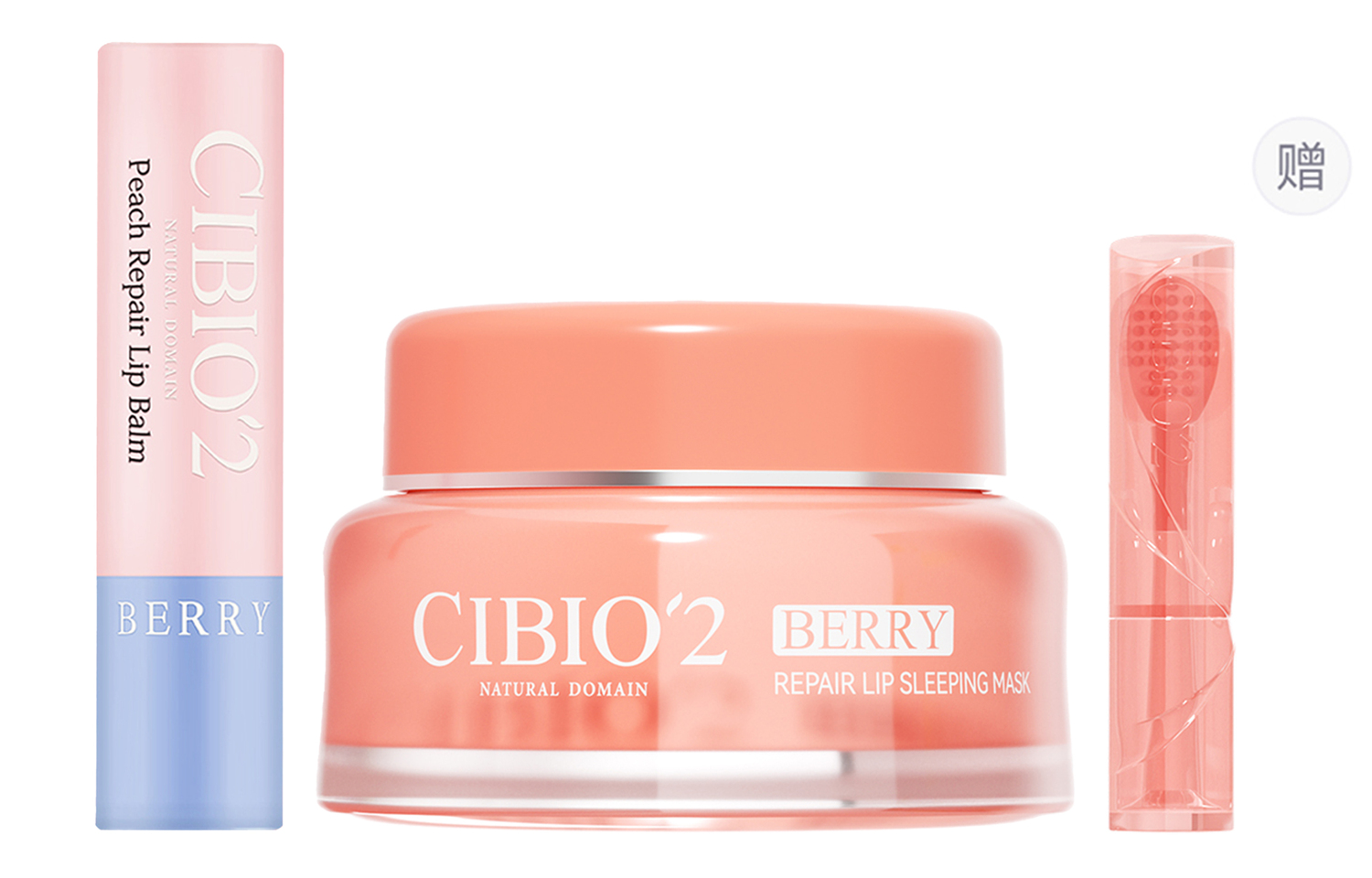 Уход за губами для женщин CIBIO'2, peach repairing lip balm 3.5g+berry sleep hydrating lip mask 15g
Уход за губами для женщин CIBIO'2, peach repairing lip balm 3.5g+berry sleep hydrating lip mask 15g