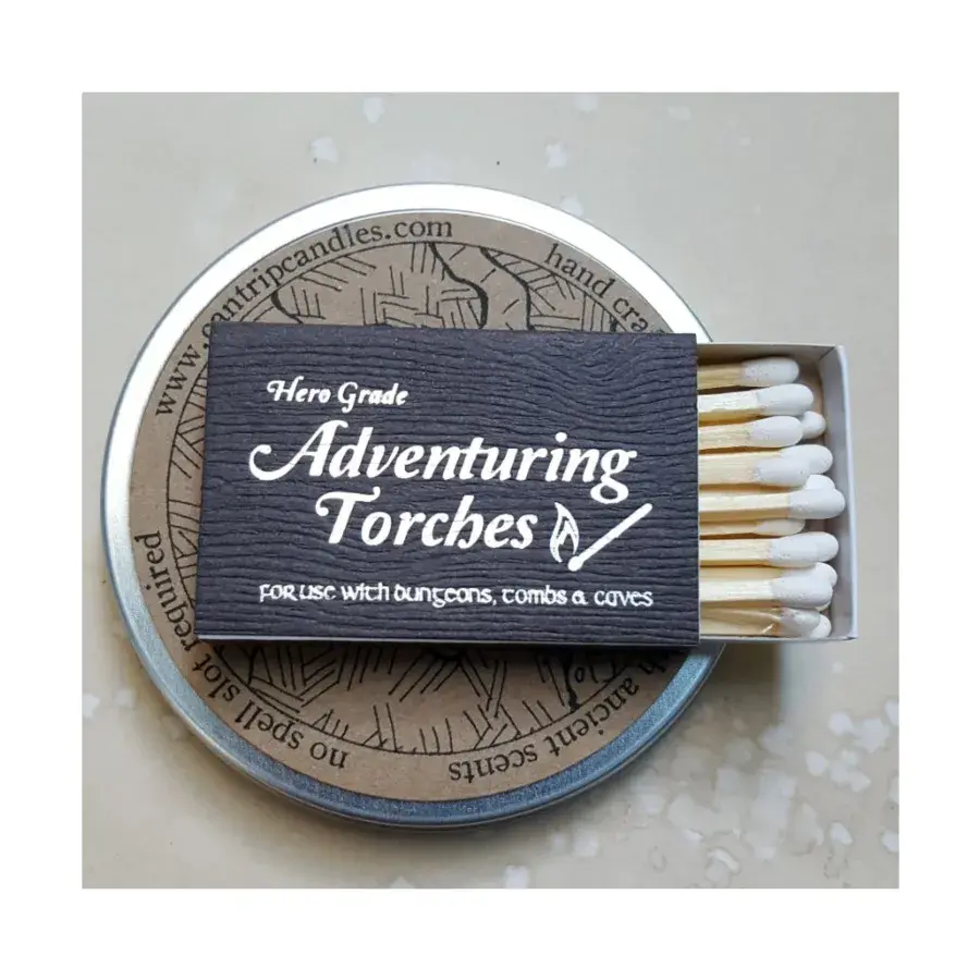 Факелы приключений, спичечный коробок, Matchbooks
Факелы приключений, спичечный коробок, Matchbooks