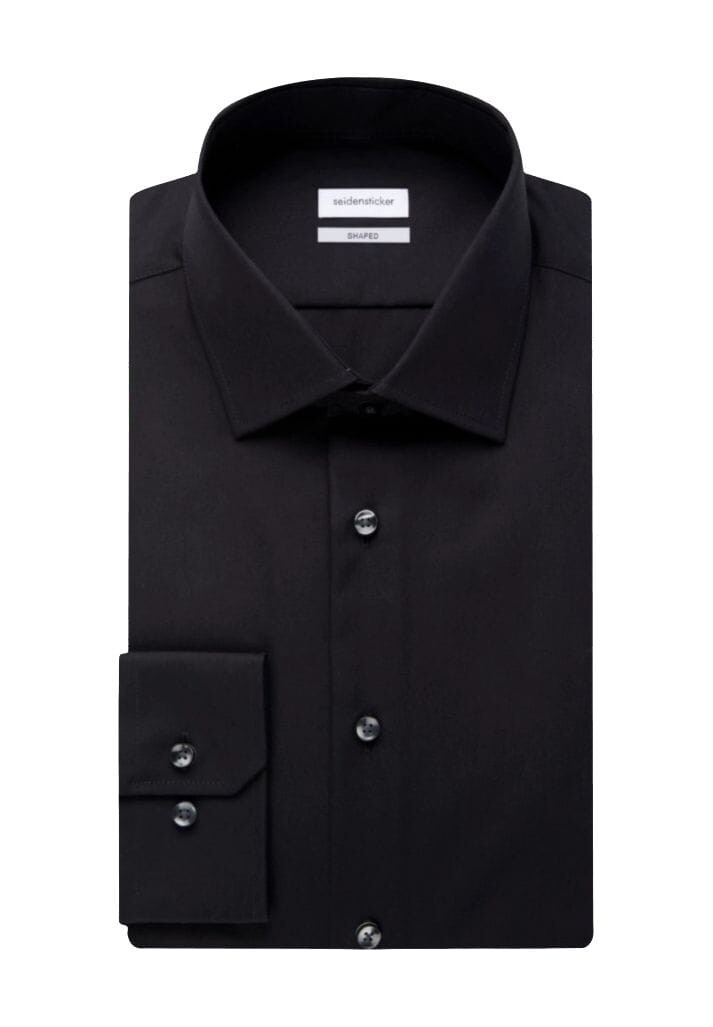 Деловая рубашка, воротник Кент, индивидуальный крой, мужская seidensticker, черный
Деловая рубашка, воротник Кент, индивидуальный крой, мужская seidensticker, черный