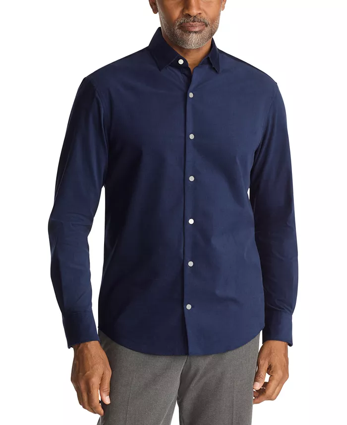 Мужская вельветовая рубашка классического кроя Tommy Hilfiger, синий
Мужская вельветовая рубашка классического кроя Tommy Hilfiger, синий