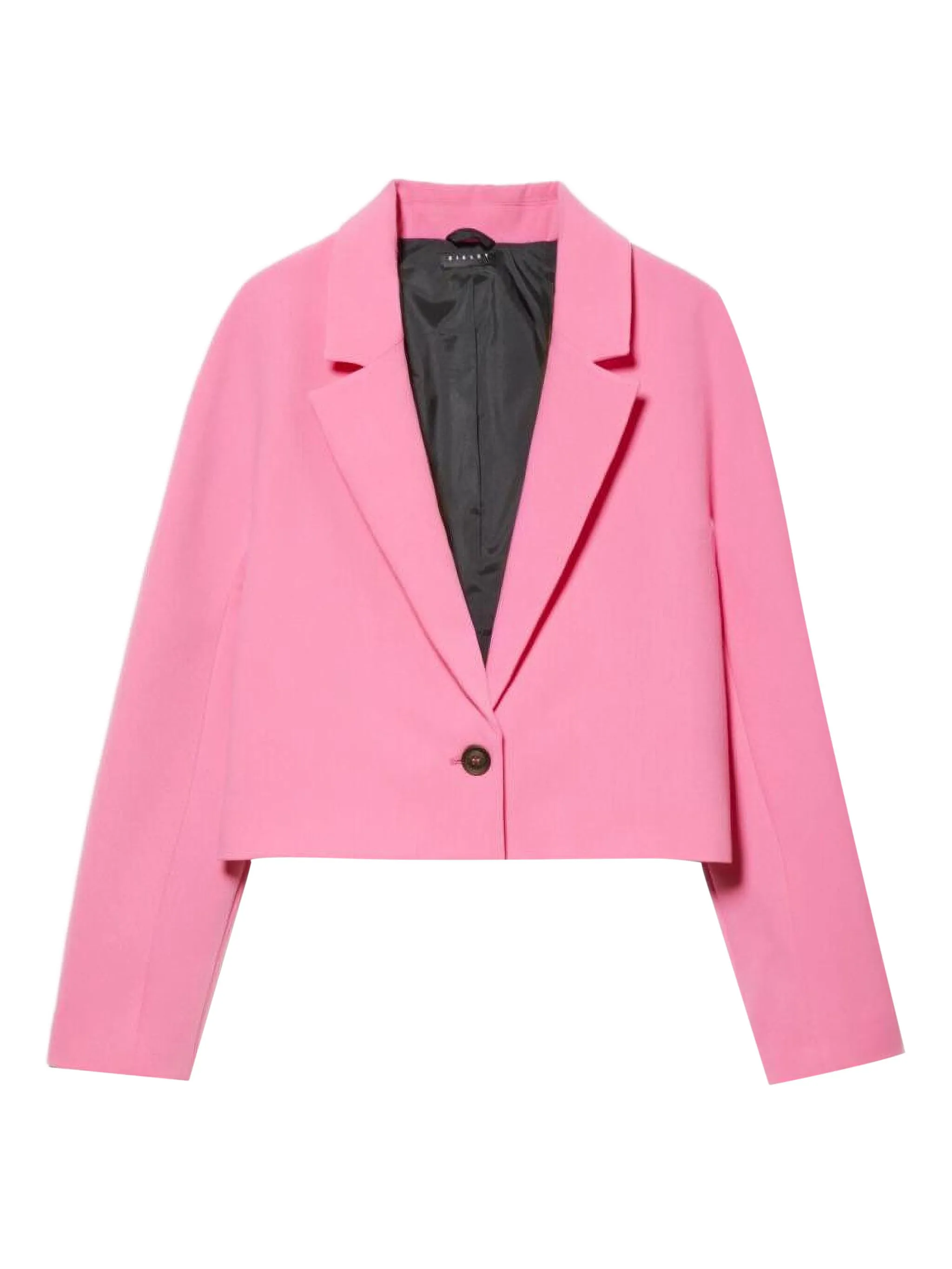 Укороченный топ на пуговице Sisley, розовый
Укороченный топ на пуговице Sisley, розовый