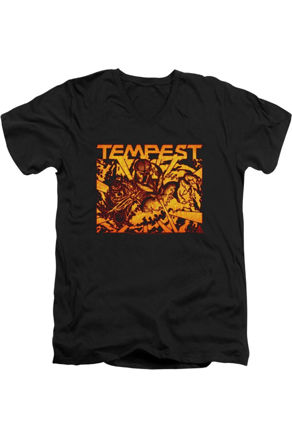 Футболка Atari Demon Reach с коротким рукавом и V-образным вырезом для взрослых из хлопка премиум-класса Gildan, черный
Футболка Atari Demon Reach с коротким рукавом и V-образным вырезом для взрослых из хлопка премиум-класса Gildan, черный