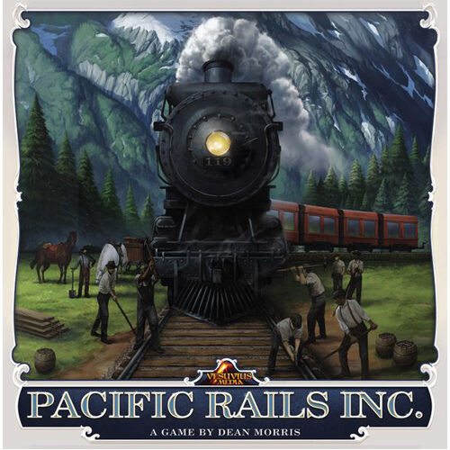 Настольная игра Pacific Rails Inc.
Настольная игра Pacific Rails Inc.