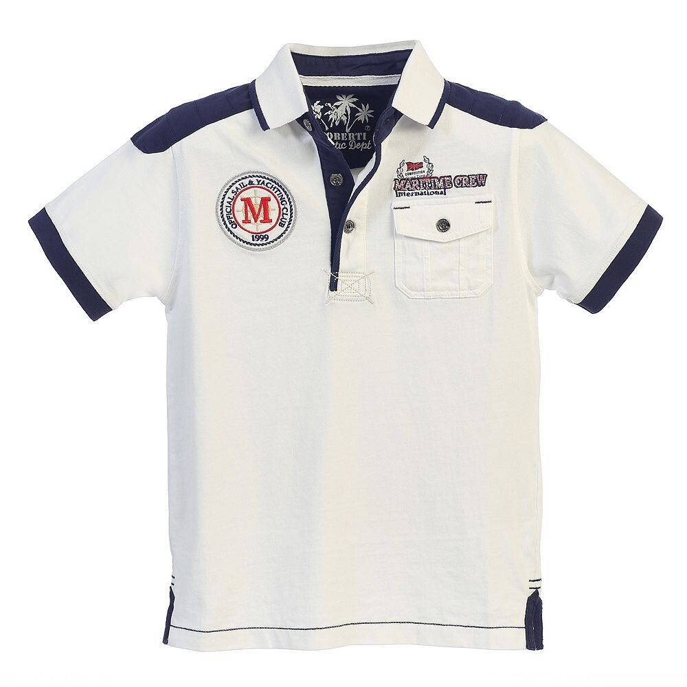 Детская рубашка-поло Gioberti из 100 % хлопка, белый
Детская рубашка-поло Gioberti из 100 % хлопка, белый