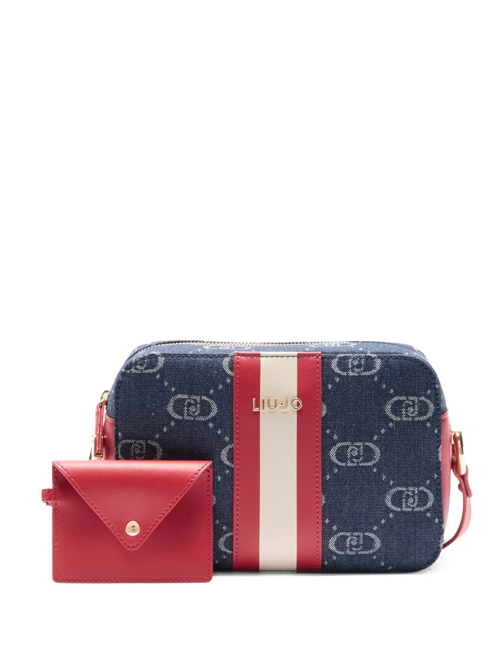Жаккардовая сумка через плечо LIU JO, синий
Жаккардовая сумка через плечо LIU JO, синий