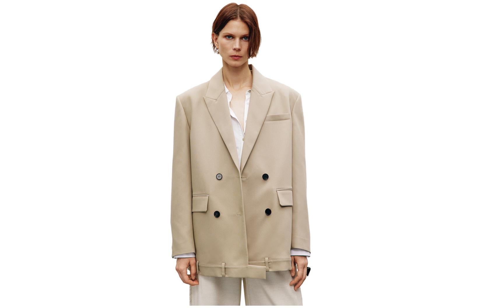 Костюм Business Suits для женщин с классическим воротником ELLE, хаки
Костюм Business Suits для женщин с классическим воротником ELLE, хаки