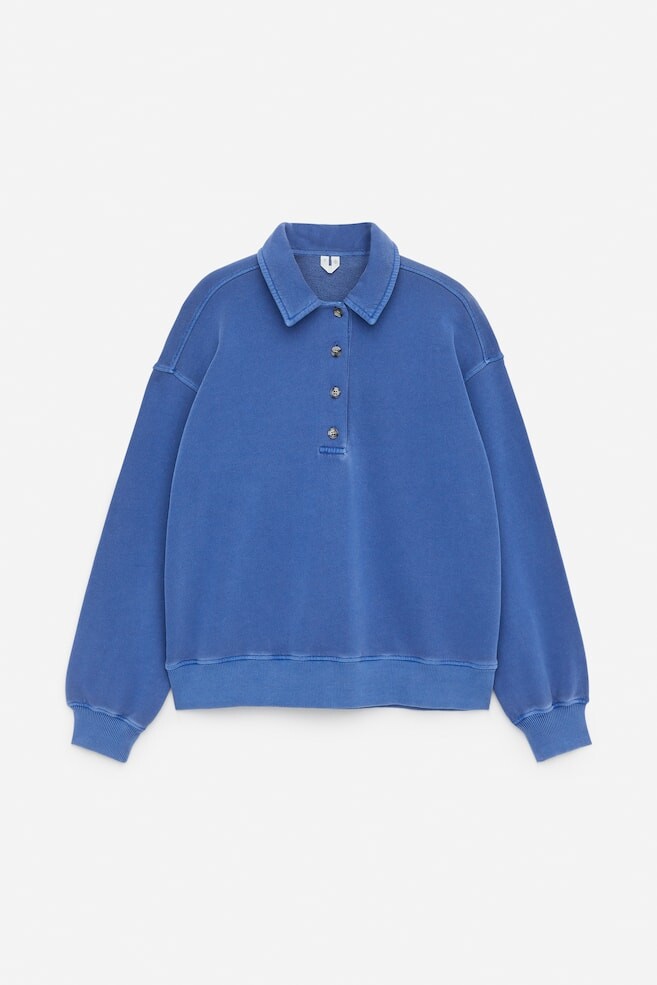 Рубашка поло из французского трикотажа Arket, синий
Рубашка поло из французского трикотажа Arket, синий
