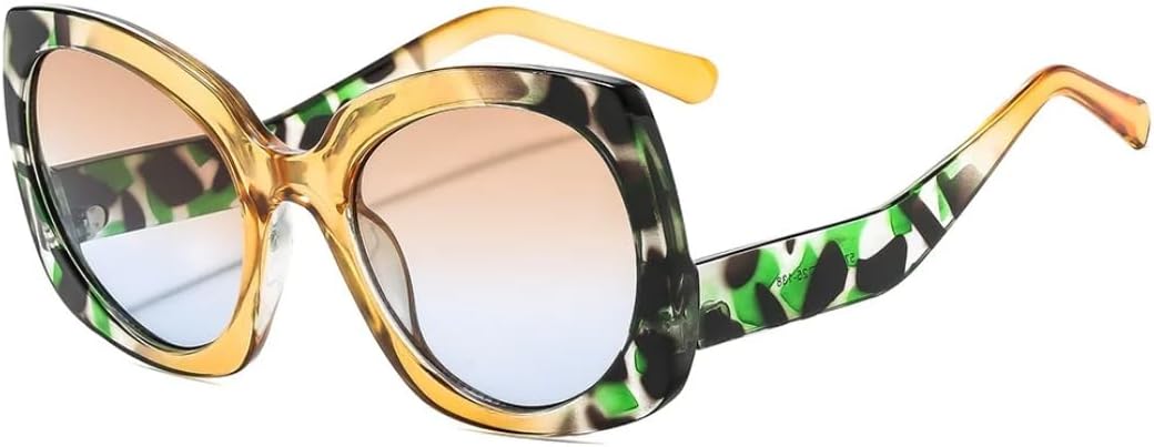 Модные солнцезащитные очки в стиле «кошачий глаз» с градиентным переходом цвета, повседневные, удобные, трендовые, мужские, с защитой от УФ-излучения UV400 TVTBBVV, Yellow Blue
Модные солнцезащитные очки в стиле «кошачий глаз» с градиентным переходом цвета, повседневные, удобные, трендовые, мужские, с защитой от УФ-излучения UV400 TVTBBVV, Yellow Blue