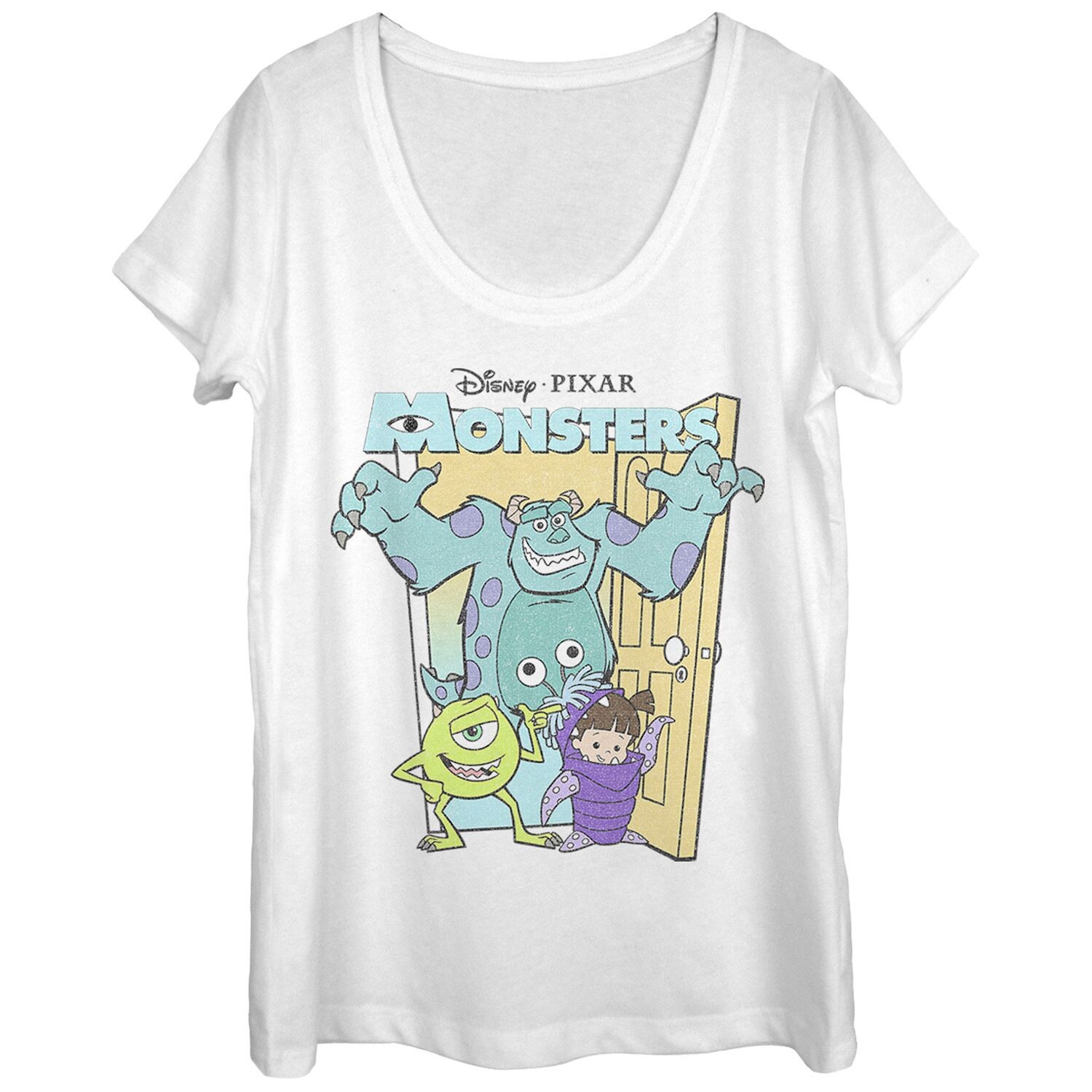 Футболка с круглым вырезом Disney/Pixar Monsters Inc. Juniors Mike Sully Boo Group Licensed Character
Футболка с круглым вырезом Disney/Pixar Monsters Inc. Juniors Mike Sully Boo Group Licensed Character