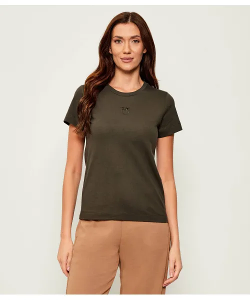 Футболка Regular fit Pinko, зеленый
Футболка Regular fit Pinko, зеленый