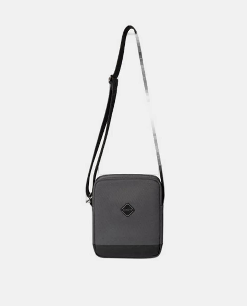 Мужская сумка через плечо с логотипом в виде алмаза Hackett, серый
Мужская сумка через плечо с логотипом в виде алмаза Hackett, серый