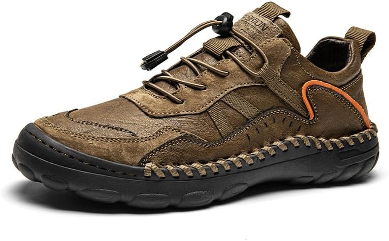 Мужские повседневные прогулочные туфли из кожи, оксфорды, дышащие модные лоферы, легкие кроссовки с противоскользящей подошвой Asifn, хаки
Мужские повседневные прогулочные туфли из кожи, оксфорды, дышащие модные лоферы, легкие кроссовки с противоскользящей подошвой Asifn, хаки