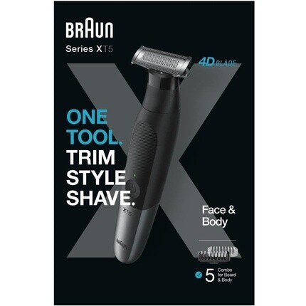Триммер Braun Styler XT5100 Черный/Серый Spc
Триммер Braun Styler XT5100 Черный/Серый Spc