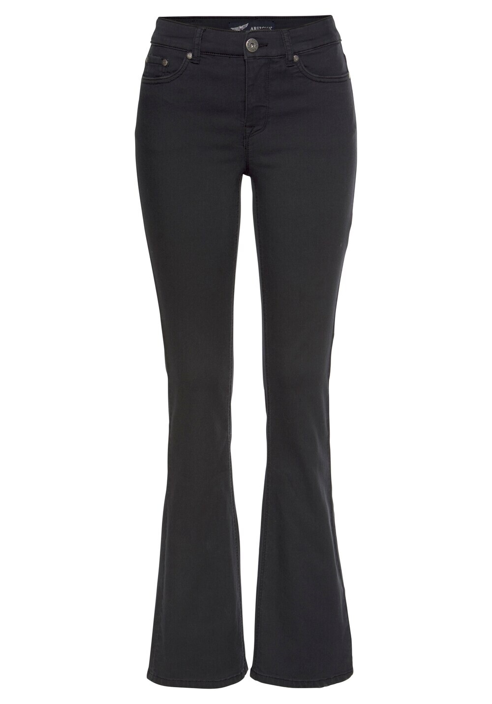 Джинсы с загрузочным кроем Arizona, черный
Джинсы с загрузочным кроем Arizona, черный