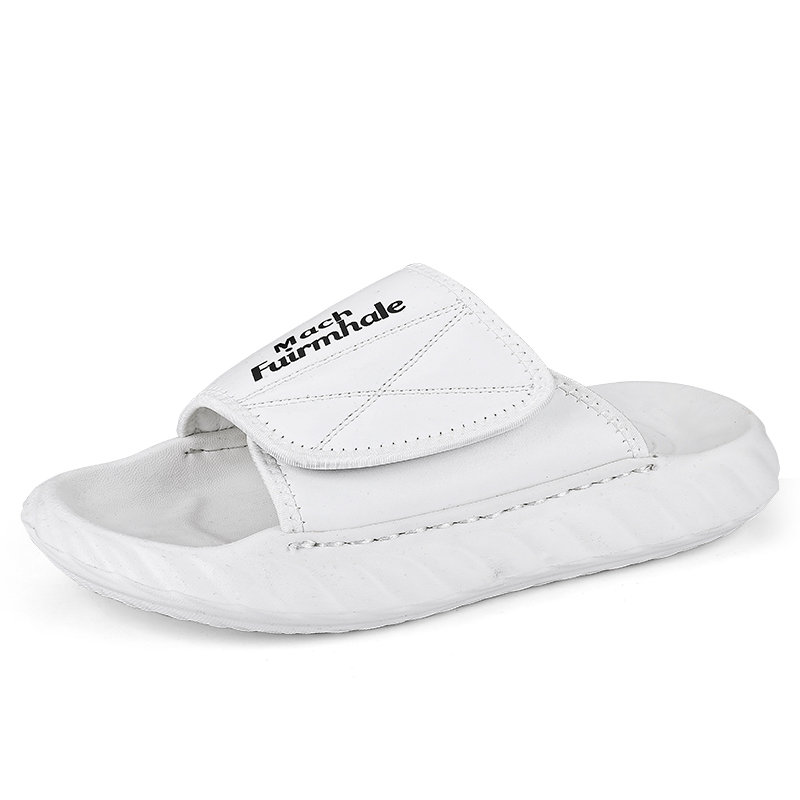 LONGYING Тапочки-слайды мужские, черно-белые
LONGYING Тапочки-слайды мужские, черно-белые