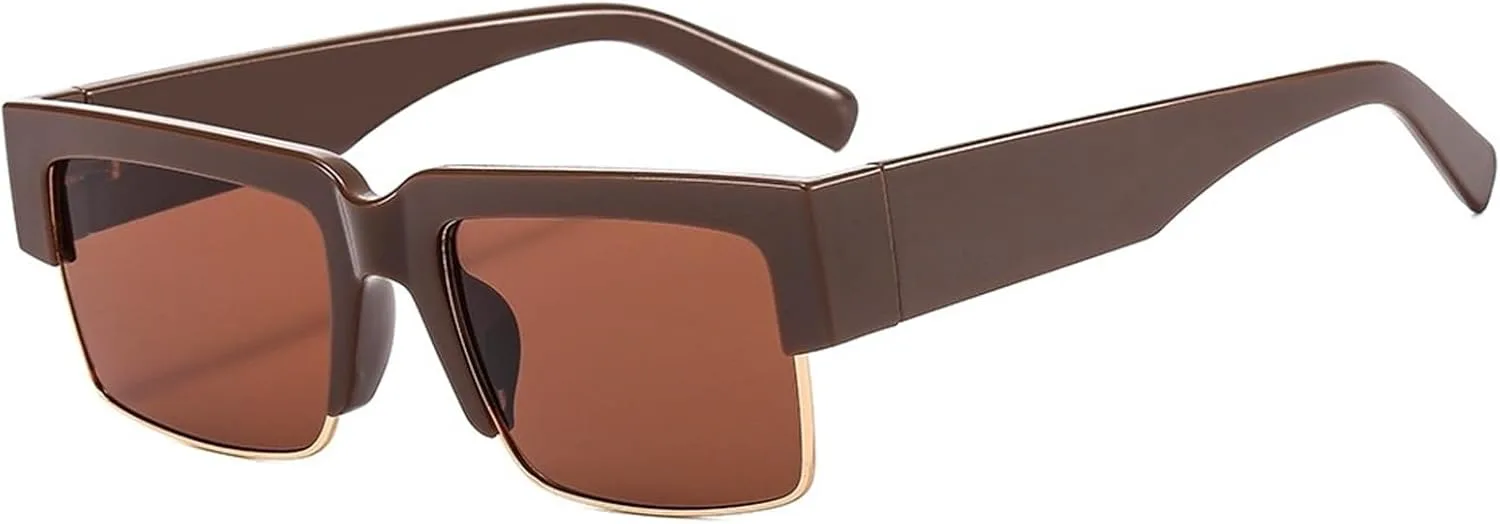 Мужские квадратные солнцезащитные очки для вождения, для занятий спортом на открытом воздухе, женские солнцезащитные очки в маленькой оправе Generic, Brown
Мужские квадратные солнцезащитные очки для вождения, для занятий спортом на открытом воздухе, женские солнцезащитные очки в маленькой оправе Generic, Brown