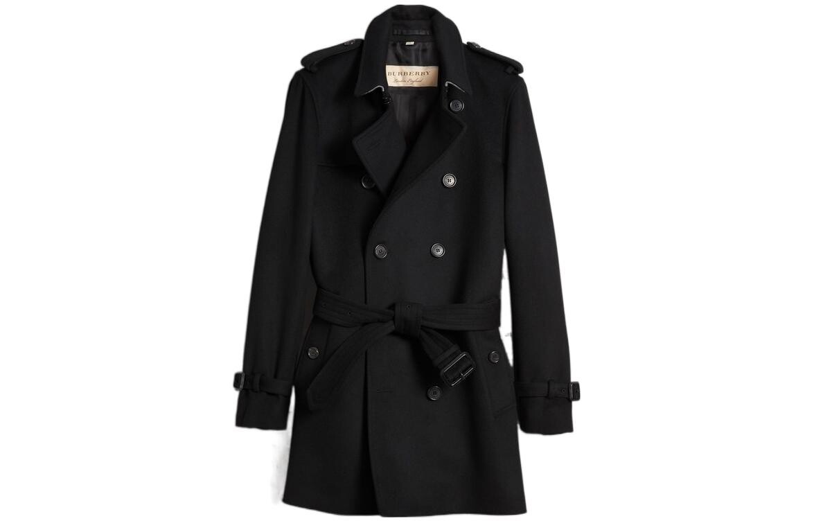 Мужской тренч Burberry, цвет Black 
Мужской тренч Burberry, цвет Black
