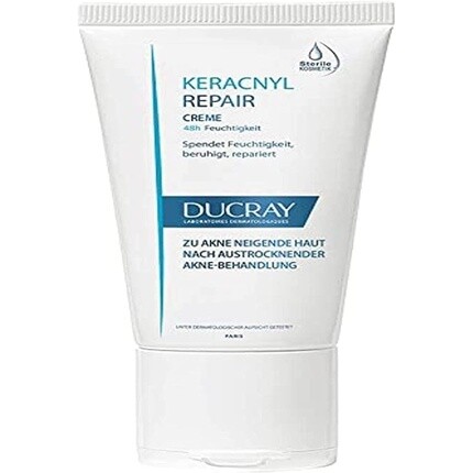 Восстанавливающий крем Keracnyl 50 мл для кожи, склонной к акне, Ducray
Восстанавливающий крем Keracnyl 50 мл для кожи, склонной к акне, Ducray