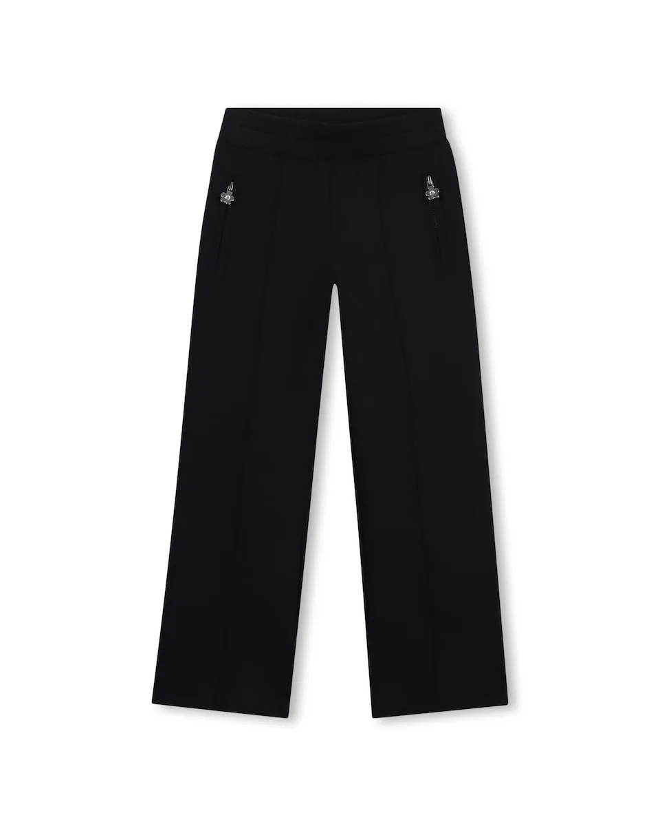 Девичьи брюки однотонного синего цвета Marc Jacobs
Девичьи брюки однотонного синего цвета Marc Jacobs