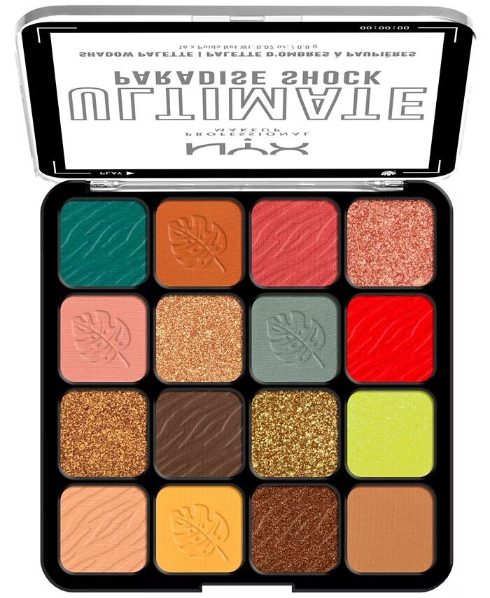 Палитра теней Ultimate - Paradise Shock Nyx Professional Makeup, цвет Paradise Shock
Палитра теней Ultimate - Paradise Shock Nyx Professional Makeup, цвет Paradise Shock