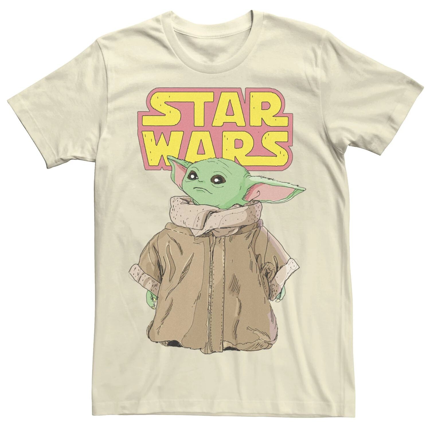 Мужская футболка с милым логотипом Star Wars The Mandalorian The Child Licensed Character
Мужская футболка с милым логотипом Star Wars The Mandalorian The Child Licensed Character