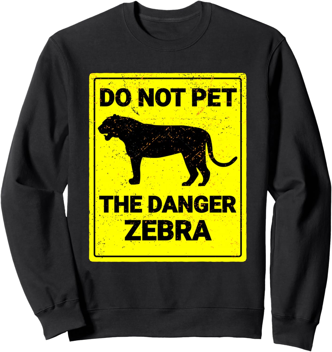 Не подвергайте опасности! Забавная толстовка с изображением зебры и тигра на Хэллоуин Tiger Stripe Tees, черный
Не подвергайте опасности! Забавная толстовка с изображением зебры и тигра на Хэллоуин Tiger Stripe Tees, черный
