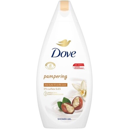 Гель для тела Dove Purely Pampering с маслом ши, 500 мл, ваниль
Гель для тела Dove Purely Pampering с маслом ши, 500 мл, ваниль