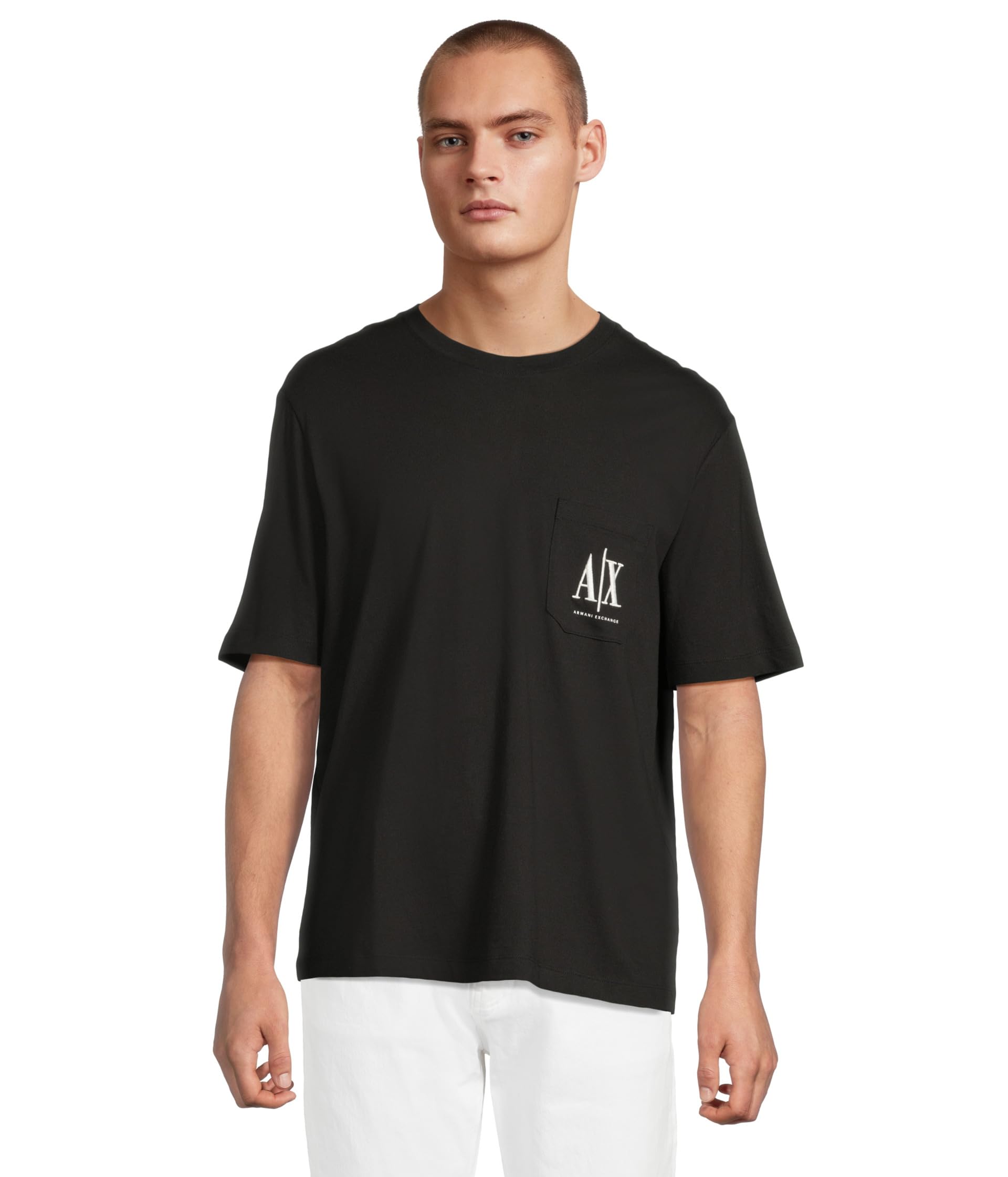 Футболка Armani Exchange Icon Pocket Logo Tee, черный
Футболка Armani Exchange Icon Pocket Logo Tee, черный
