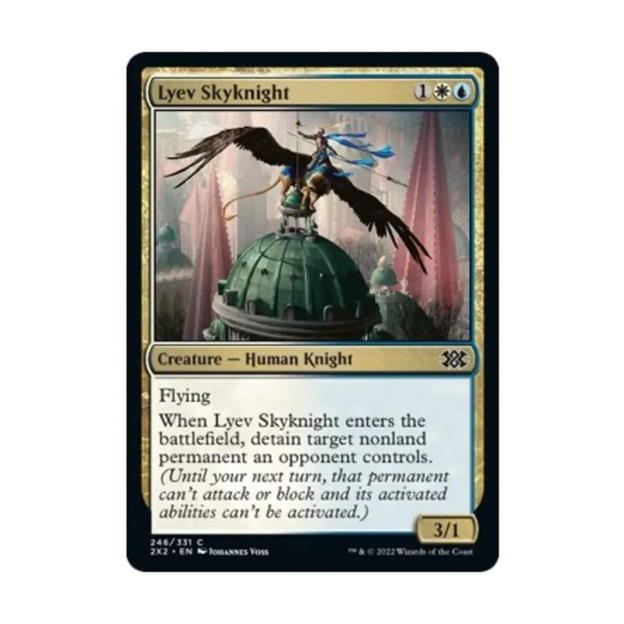 CCG Лев Небесный Найт (C) (Рольга), MTG - Double Masters 2022
CCG Лев Небесный Найт (C) (Рольга), MTG - Double Masters 2022