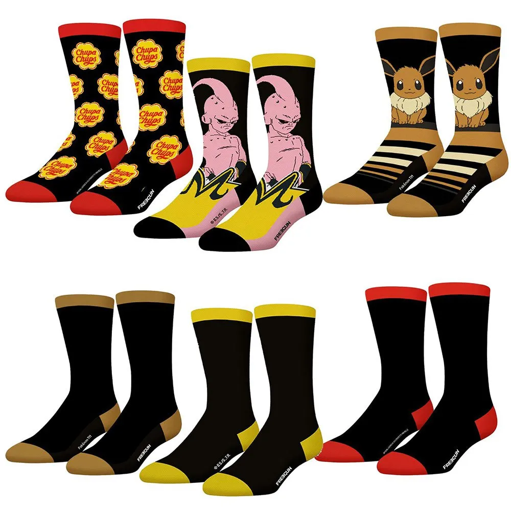 Носки Freegun Varied 6 pairs, разноцветный
Носки Freegun Varied 6 pairs, разноцветный