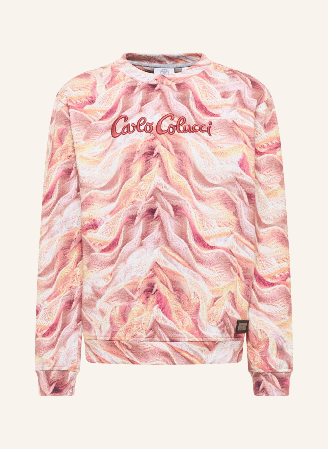 Толстовка - искусственный трикотаж в горошек Carlo Colucci, оранжевый
Толстовка - искусственный трикотаж в горошек Carlo Colucci, оранжевый