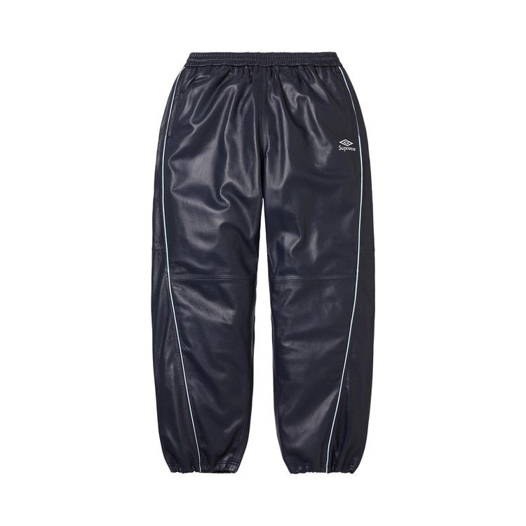 Брюки Supreme x Umbro Leather Track Pant, Navy
Брюки Supreme x Umbro Leather Track Pant, Navy