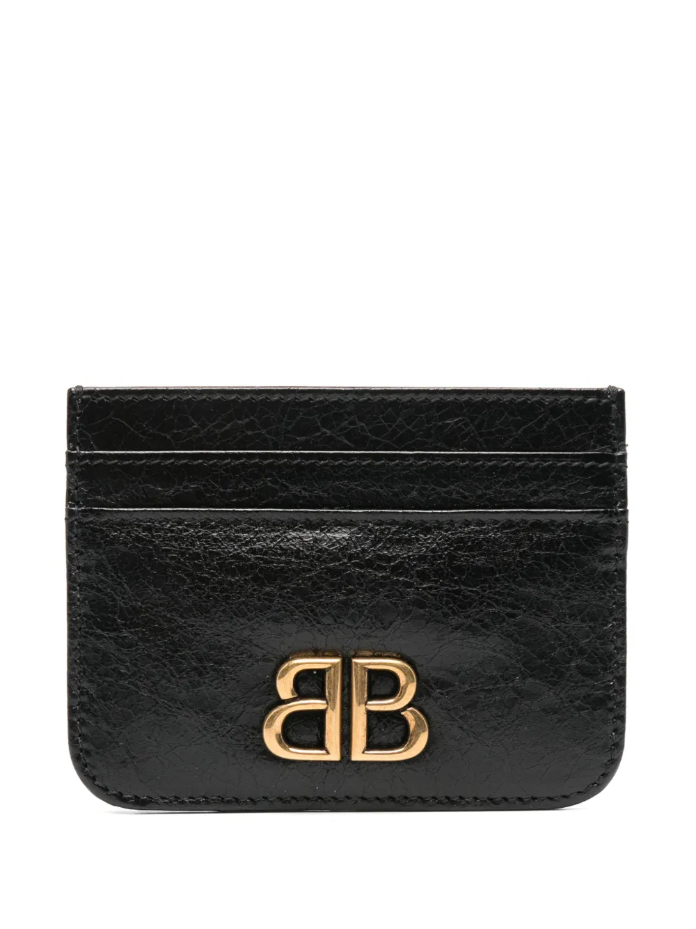 Кардхолдер с логотипом BALENCIAGA, черный 
Кардхолдер с логотипом BALENCIAGA, черный