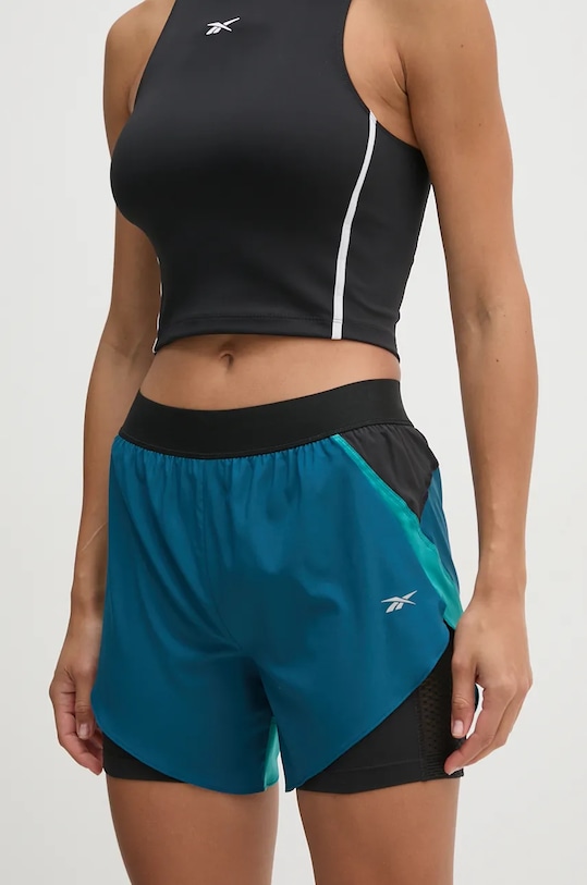 Беговые шорты Reebok, бирюзовый
Беговые шорты Reebok, бирюзовый
