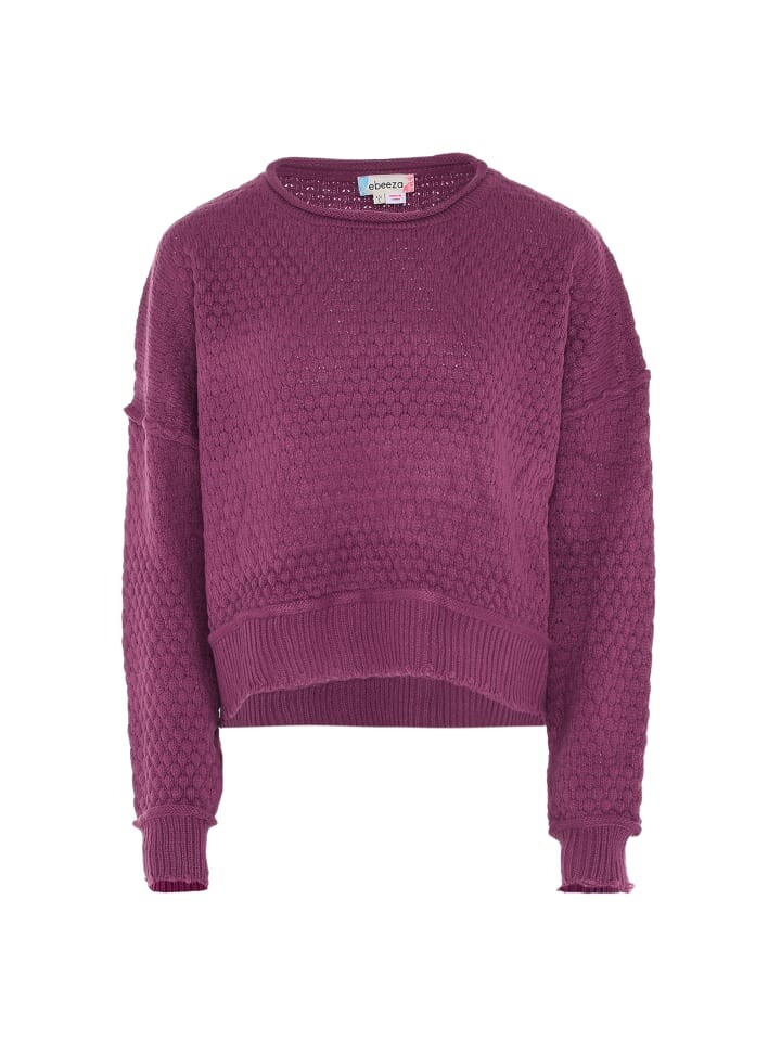 Пуловер ebeeza, цвет lila wollweiss
Пуловер ebeeza, цвет lila wollweiss