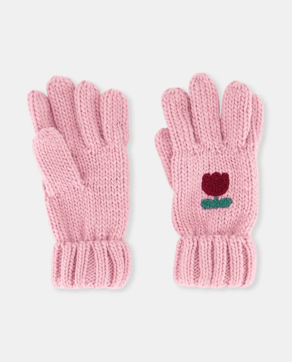 Жаккардовые перчатки для девочки с тюльпанами Kids El Corte Inglés, бледно-розовый
Жаккардовые перчатки для девочки с тюльпанами Kids El Corte Inglés, бледно-розовый