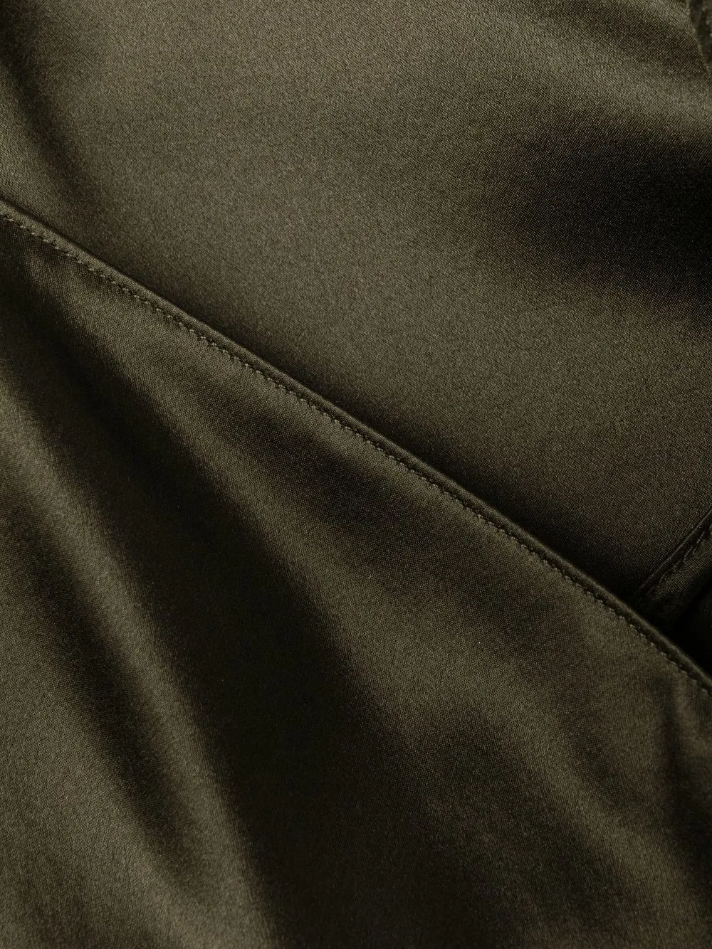 Атласный топ с поясом для чулок Maison Close, зеленый
Атласный топ с поясом для чулок Maison Close, зеленый